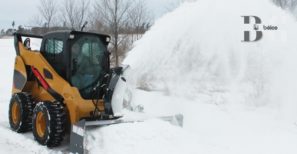 Snow Blowers for Skid Steer Loaders and Tractor Boleo machinery